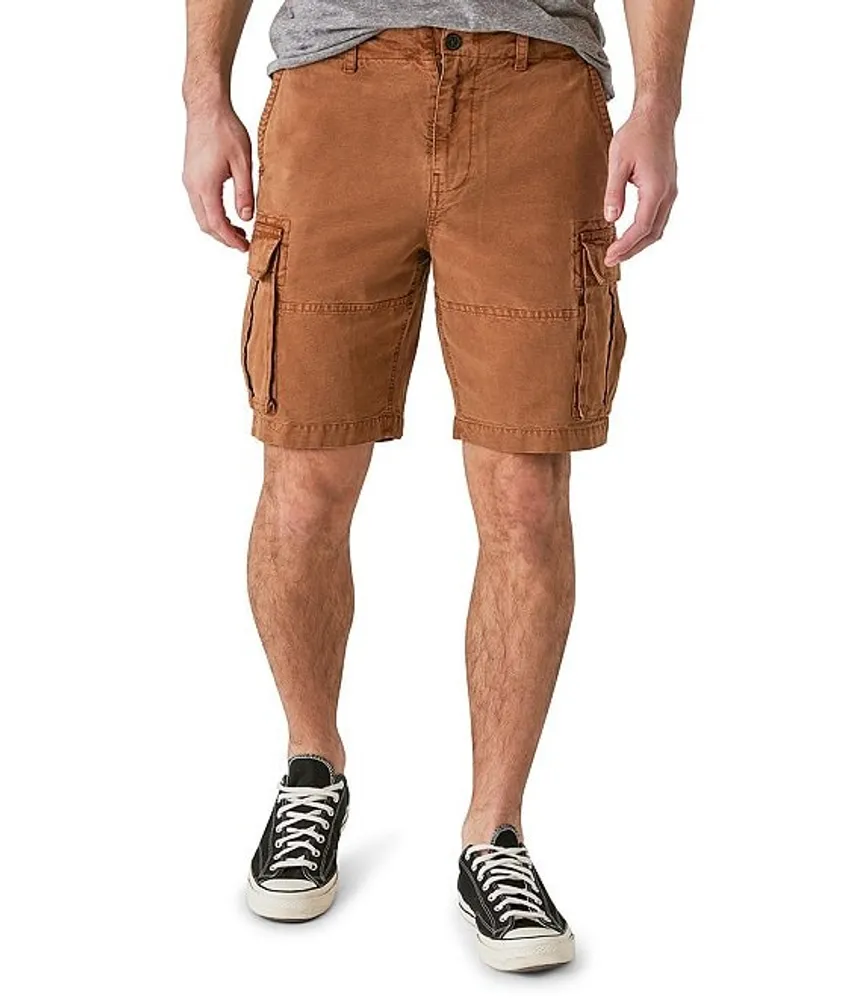 Lucky Brand 9 Inseam Classic Canvas Cargo Shorts