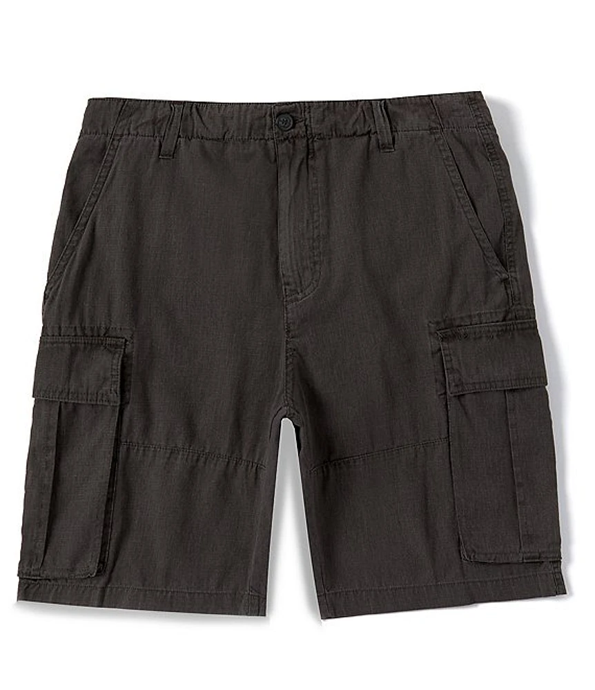 Lucky Brand Ripstop 9#double; Inseam Woven Cargo Shorts