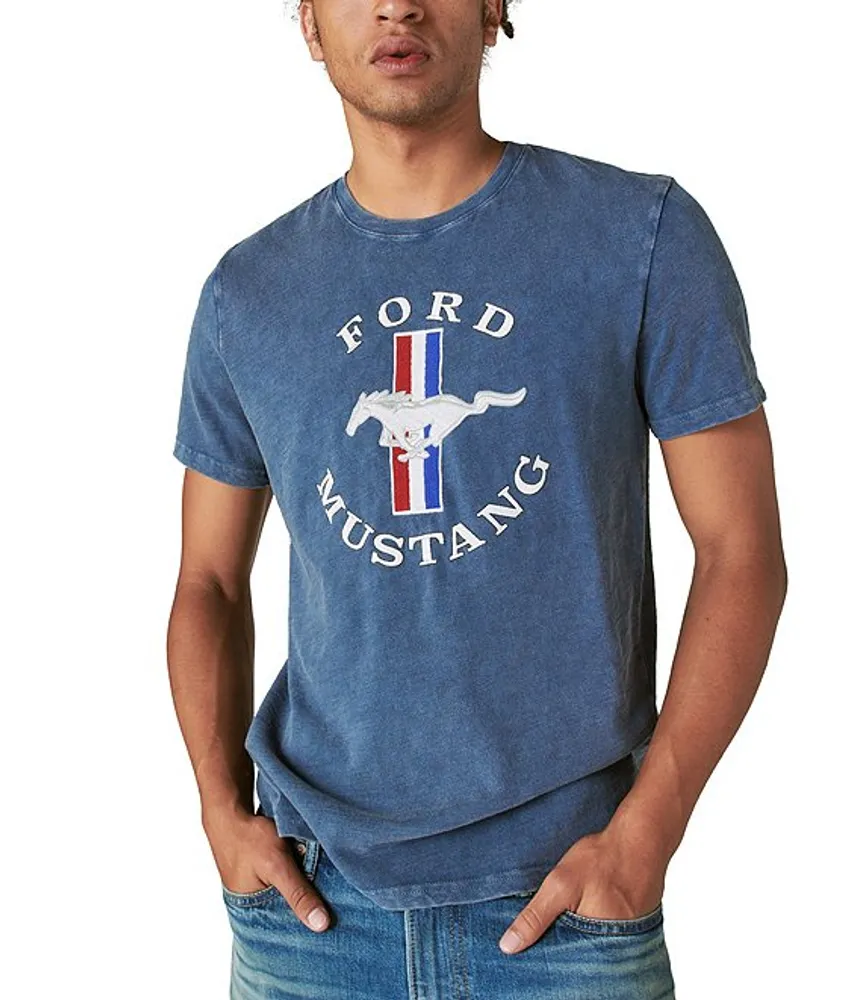 Lucky Brand Short Sleeve Ford Mustang T-Shirt