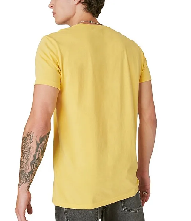 Lucky Brand Men's Fender Diamond Graphic Short Sleeve Crewneck T-Shirt