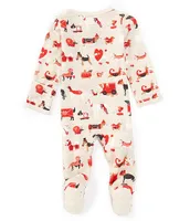 Magnetic Me Baby Newborn-9 Months Long Sleeve I Chews You Footed Coverall