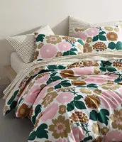 Marimekko Pieni Kukkatori Oversized Floral Organic Cotton Duvet Cover Mini Set