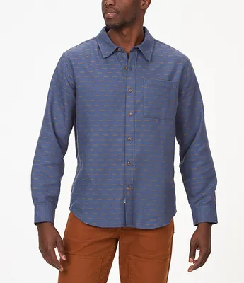 Marmot Fairfax Novelty Dot Print Lightweight Flannel Long Sleeve Shirt