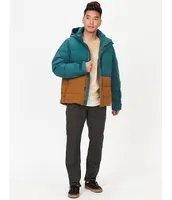 Marmot Snow Ski Color Block Shadow Puffer Jacket