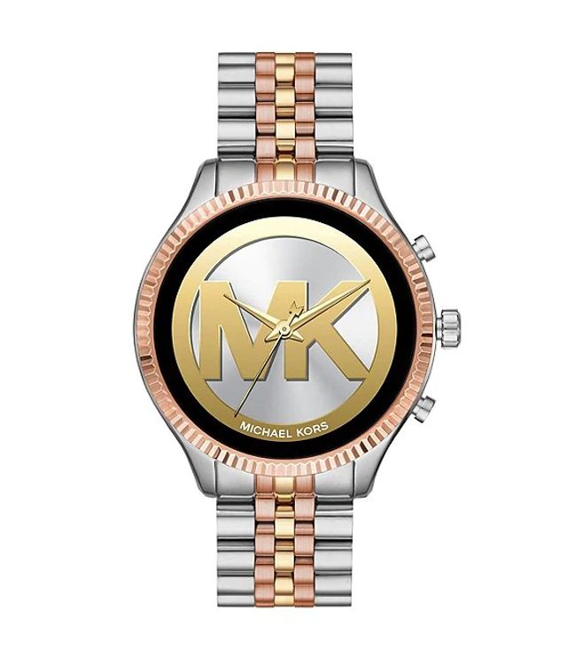 Michael Kors Access Sofie Heart Rate Touchscreen Pave Band Smartwatch |  Brazos Mall
