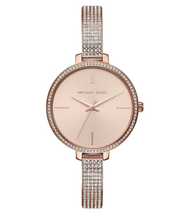 Michael Kors Lauryn Pavé Analog Bracelet Watch | Alexandria Mall