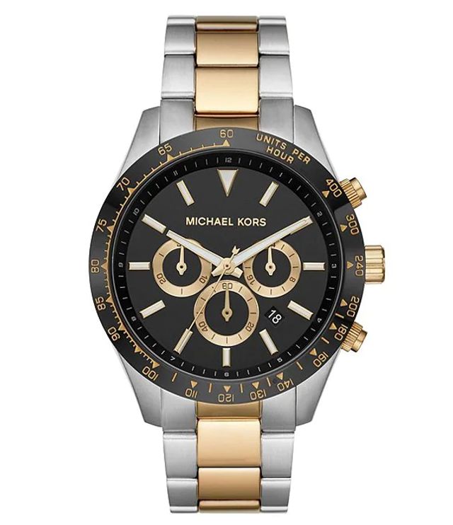 Michael Kors Layton Three-Hand Stainless Steel Watch | Pueblo Mall