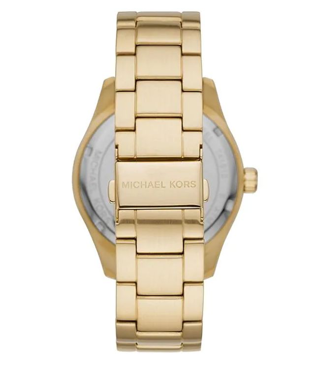 Michael Kors Layton Three-Hand Stainless Steel Watch | Pueblo Mall