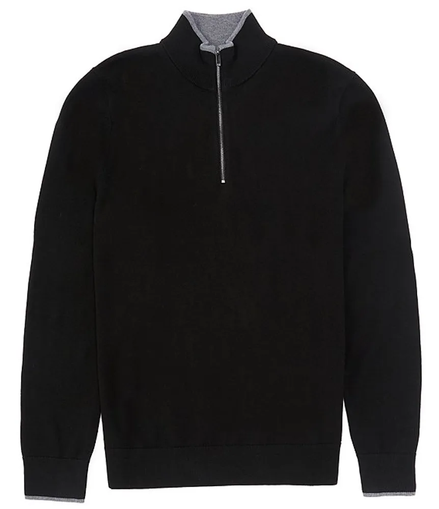 Michael Kors Merino Wool Quarter-Zip Pullover