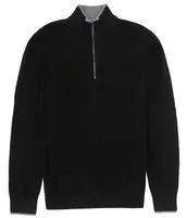 Michael Kors Merino Wool Quarter-Zip Pullover