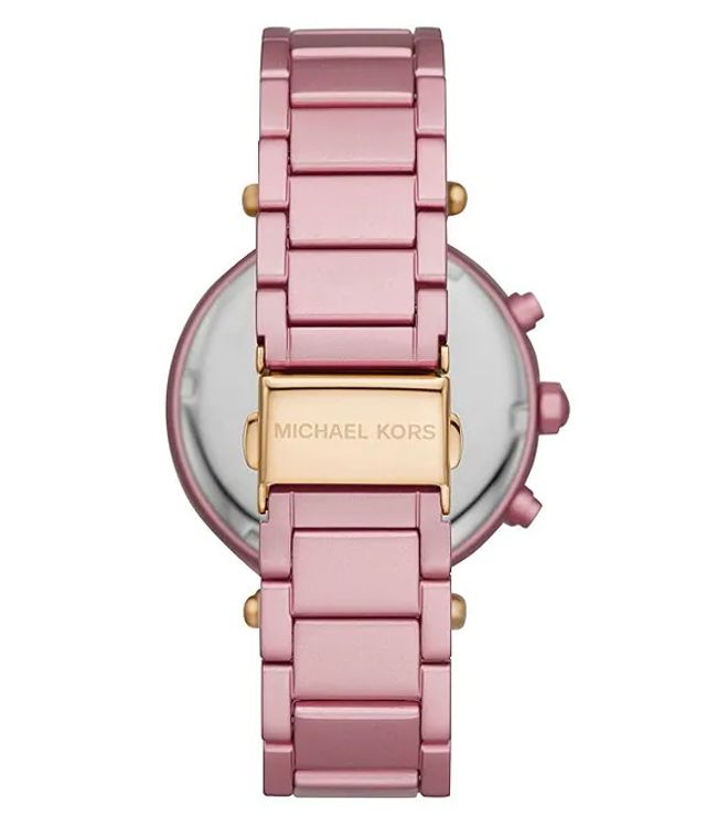 Michael Kors Whitney Pave Tri Tone Stainless Steel Chronograph Watch |  Pueblo Mall