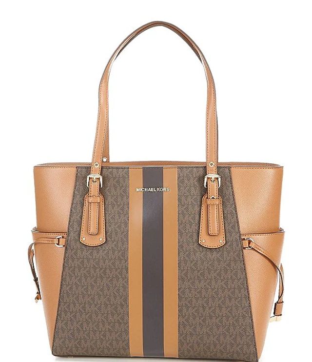 Michael Kors Signature Voyager East West Tote Bag | Alexandria Mall