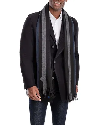 Michael Kors Men's Classic Fit Luxury Wool Cashmere Blend