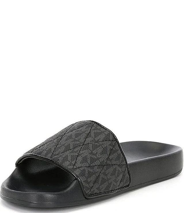 Michael Kors Mk Slide Logo Sandals | Brazos Mall