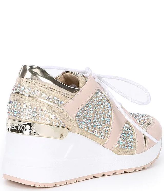 Michael Kors Girls' Neo Krystal Wedge Sneakers (Youth) | Brazos Mall