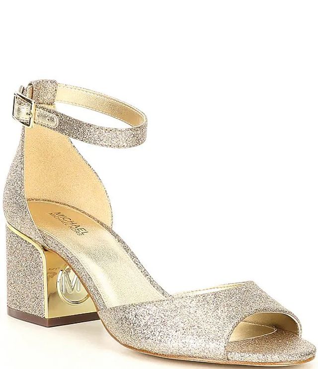 Michael Kors Marais Suede Platform Dress Sandals | Alexandria Mall