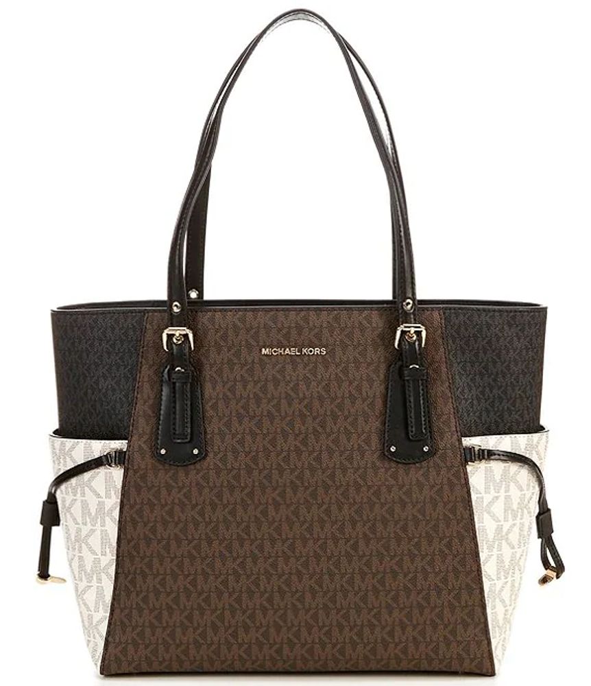 Michael Kors Signature Voyager East West Tote Bag | Alexandria Mall