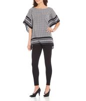 Michael Kors Stretch Knit Twill Pull-On Leggings