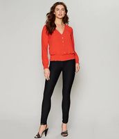 Michael Kors Stretch Knit Twill Pull-On Leggings