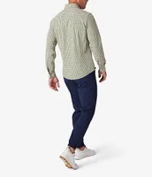 Mizzen+Main Leeward No-Tuck Performance Stretch Gingham Long Sleeve Woven Shirt