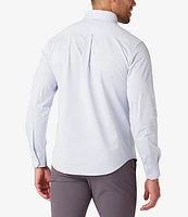 Mizzen+Main Trim Fit Ellis Performance Stretch Solid Long Sleeve Oxford Shirt
