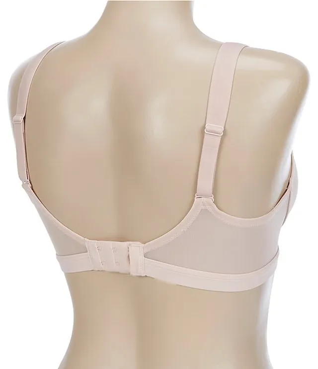 Playtex 18 Hour 4049 Side & Back Smoothing with Cool Comfort Wirefree Bra  White 42B Women's