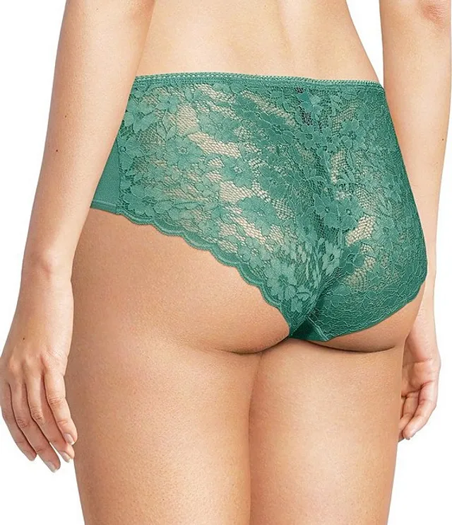 Cacique + Spot Lace-Back Hipster Panty