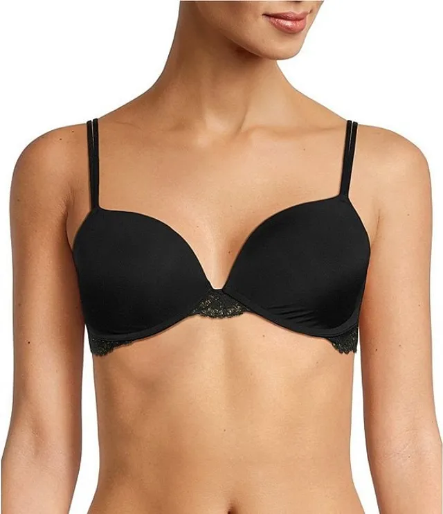 All.you. Lively Women's All Day Deep V No Wire Bra - Jet Black 38c