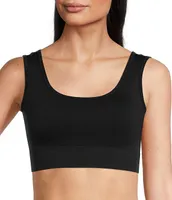 Modern Movement Scoop Neck Seamless Sports Bra