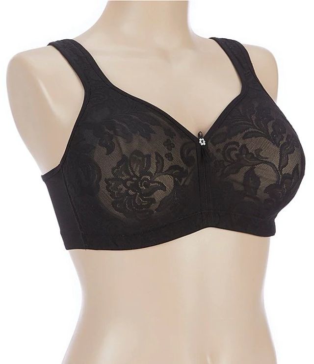 Modern Movement Hidden Comfort Lace Center Minimizer Bra