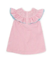 Mud Pie Little Girls 2T Short-Sleeve 2nd Birthday Dress
