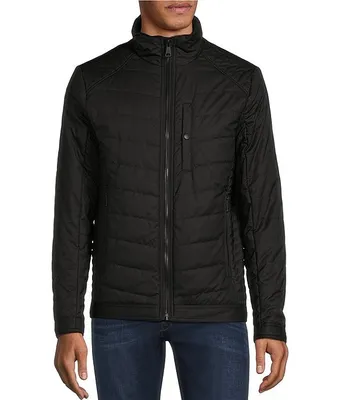 Murano Big & Tall Coated Quilted Jacket