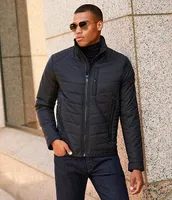 Murano Big & Tall Coated Quilted Jacket