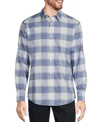 Murano Classic Fit Buffalo Plaid Long Sleeve Woven Shirt