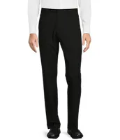 Murano Collezione Alex Slim Fit Performance Bi-Stretch Solid Suit Separates Flat Front Dress Pants