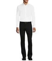 Murano Collezione Evan Extra Slim-Fit Performance Bi-Stretch Suit Separates Wool Blend Flat-Front Dress Pants