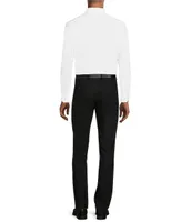 Murano Collezione Evan Extra Slim-Fit Performance Bi-Stretch Suit Separates Wool Blend Flat-Front Dress Pants
