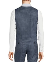 Murano Houndstooth Welt Pocket Suit Separates Vest