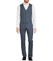 Murano Houndstooth Welt Pocket Suit Separates Vest