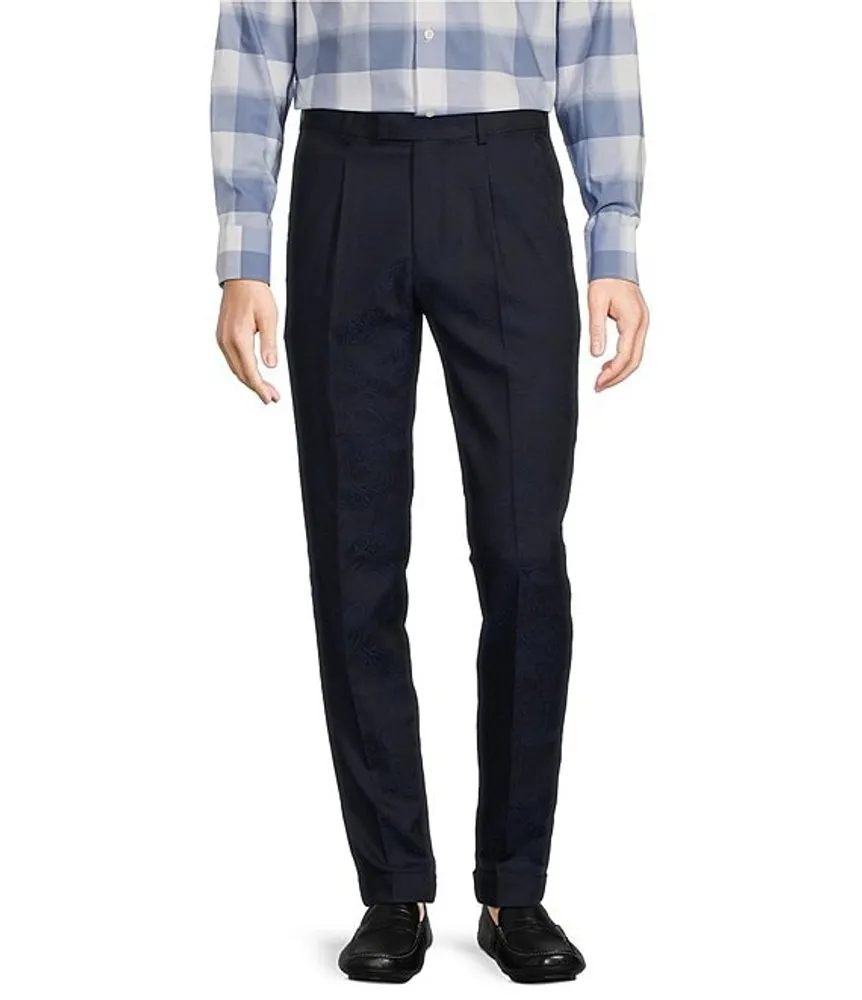 Murano Wardrobe Essentials Evan Extra Slim Fit Flat Front Tapered Leg Chino  Dress Pants