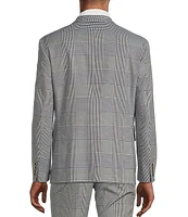 Murano Modern Maritime Collection Slim-Fit Plaid Blazer