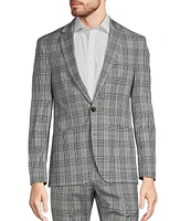 Murano Slim Fit Glen Plaid Blazer