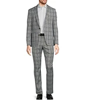 Murano Slim Fit Glen Plaid Blazer