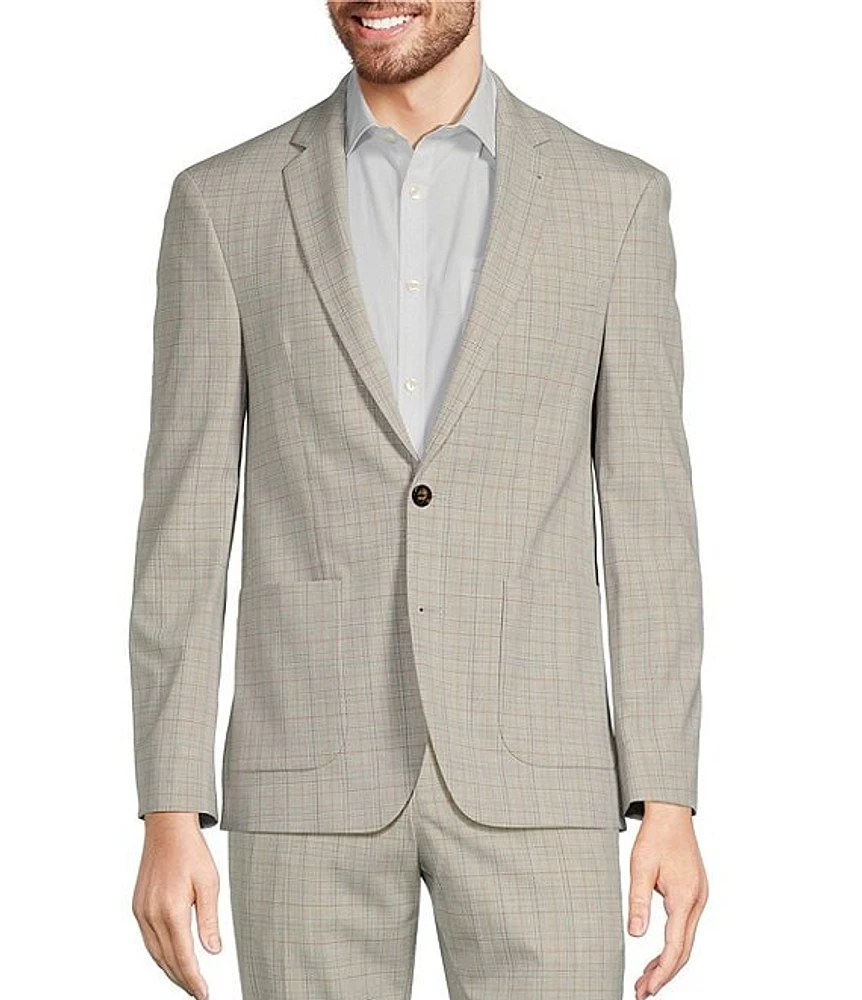 Murano Slim Fit Glen Plaid Suit Separates Jacket