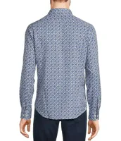 Murano Slim Fit Performance Stretch Long Sleeve Woven Shirt