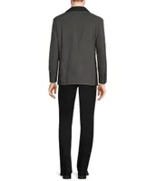 Murano Slim-Fit Quilted Zip Out Suit Separates Blazer