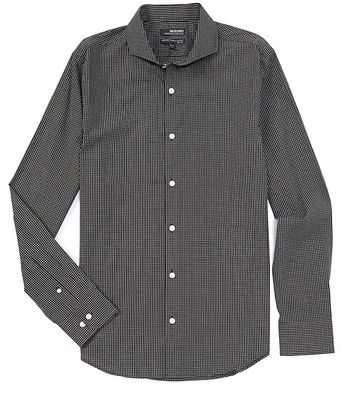 Murano Wardrobe Essentials Slim-Fit Long-Sleeve Woven Shirt