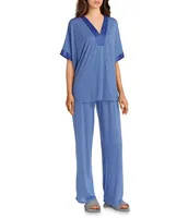 N by Natori Congo Jersey Coordinating Pajama Set