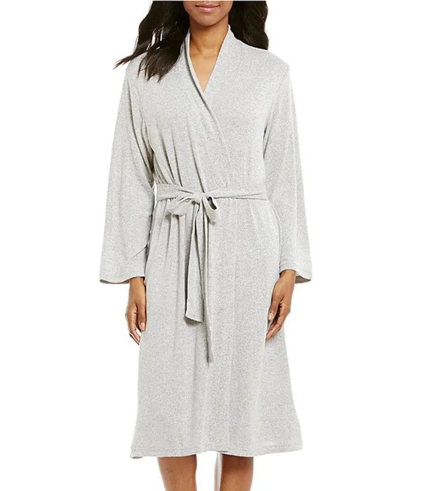 N by Natori Soho Brushed Knit Cozy Wrap Robe