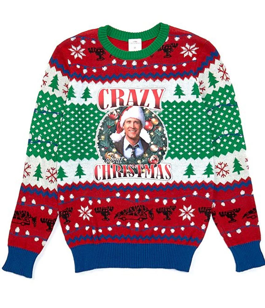 National Lampoon's Christmas Vacation™ Long-Sleeve Griswold Crazy Sweater